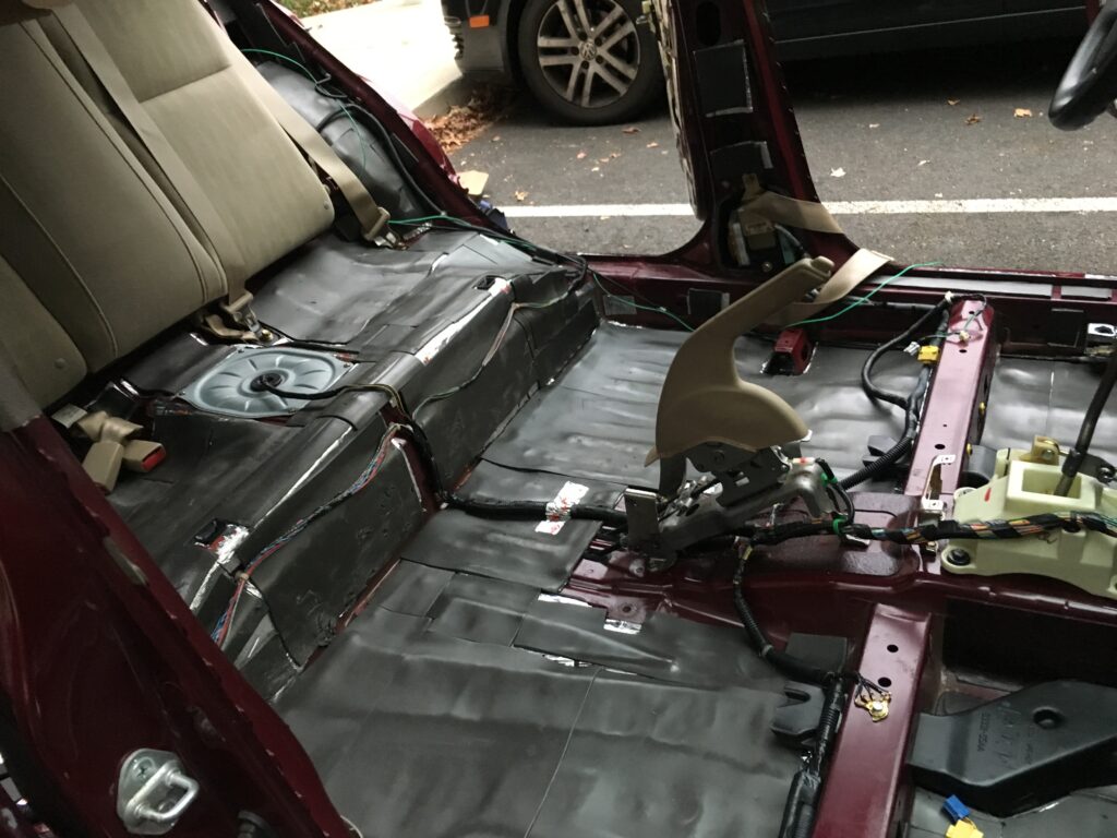 Acoustical Dampening, Interior
