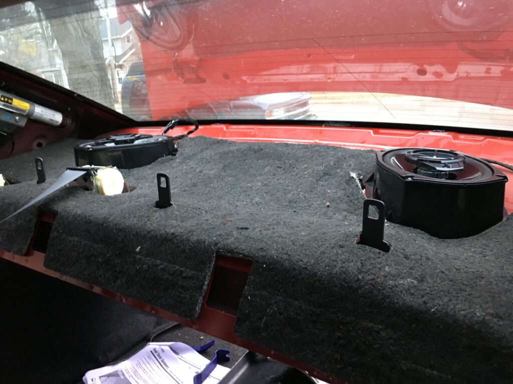 Aftermarket Speaker Install