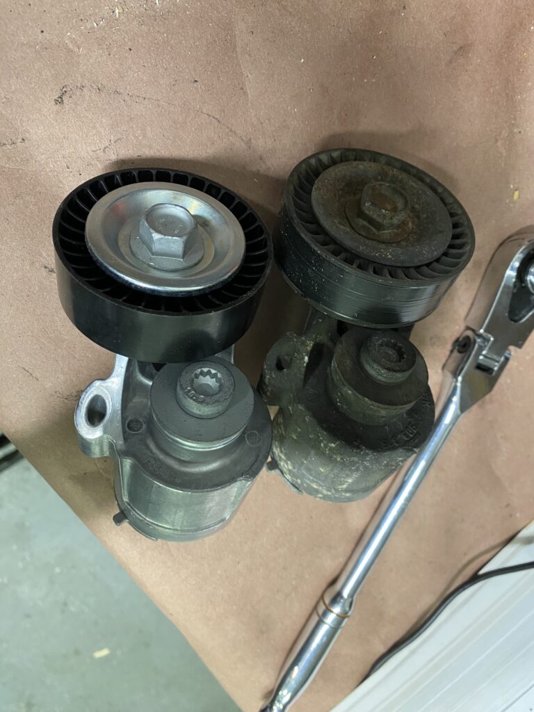Belt Tensioner Pulley Replacement