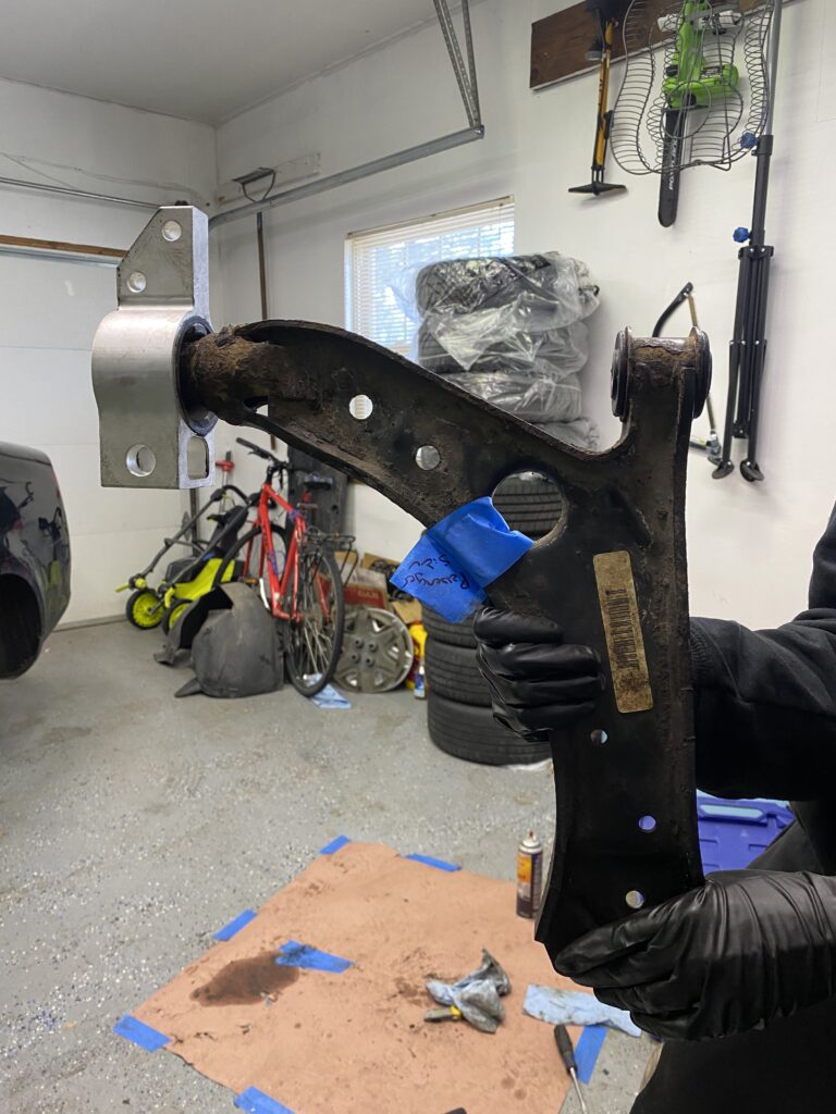 Suspension Rebuild - Control Arm Bushing Reassy