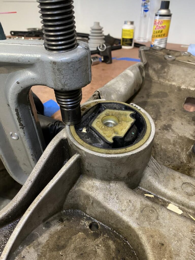 Suspension Rebuild - Motor Mount Install