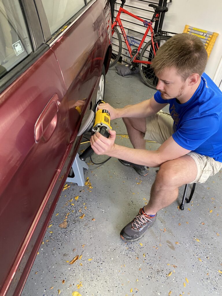 Waxing the Exterior